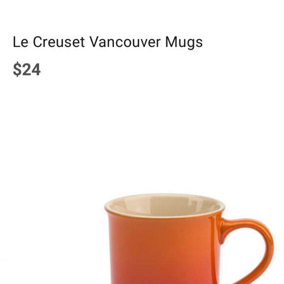 Le Creuset Mugs - Flame/Orange - Picture 3 of 3